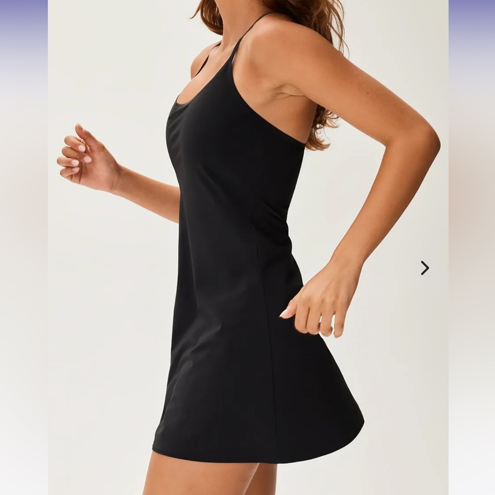 Outdoor Voices Exercise Dress Black Size Small